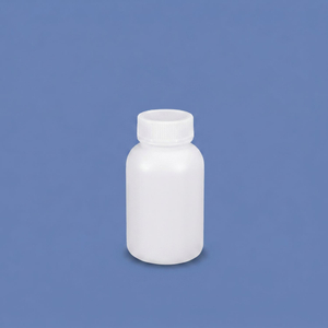 150 ml HDPE-Weithals-Kunststoffflasche mit auslaufsicherem Innendeckel für den Einsatz im Chemielabor