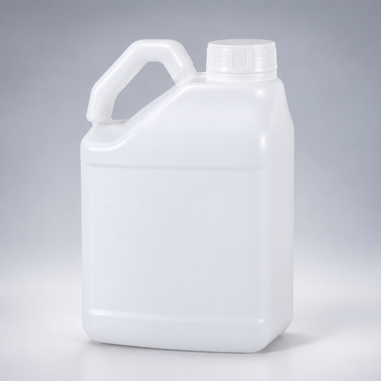 5L Kanister aus HDPE-Kunststoff im F-Stil mit seitlichem Griff