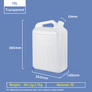 10L F-Style-Krüge, 10-Liter-Kanister aus lebensmittelechtem PE-Weinkunststoff