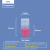 10 ml Weithals-Kunststoff-PP-Flasche