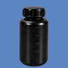 500 ml HDPE-Weithals-Kunststoffflasche mit auslaufsicherer Innenkappe mit Skala