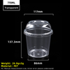 24oz 770ml transparenter PET-Kunststoffbecher
