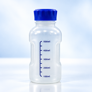 500-ml-PP-Reagenzflasche mit Skalenstrich