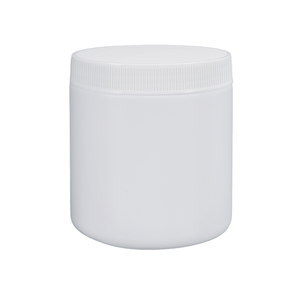 500 ml HDPE-Kunststoffgefäß mit weitem Mund und Schraubverschluss